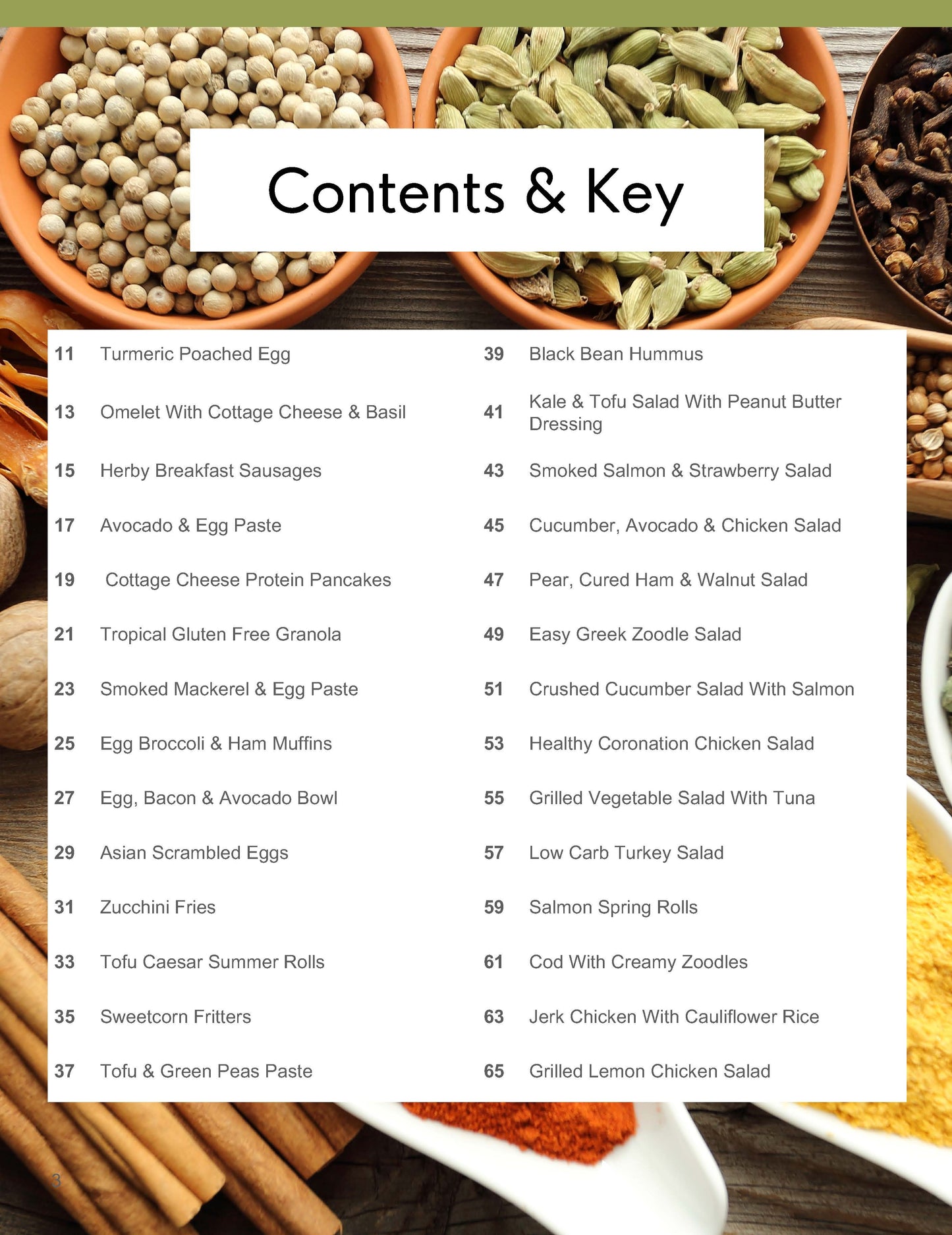 Low Carb Recipe Pack