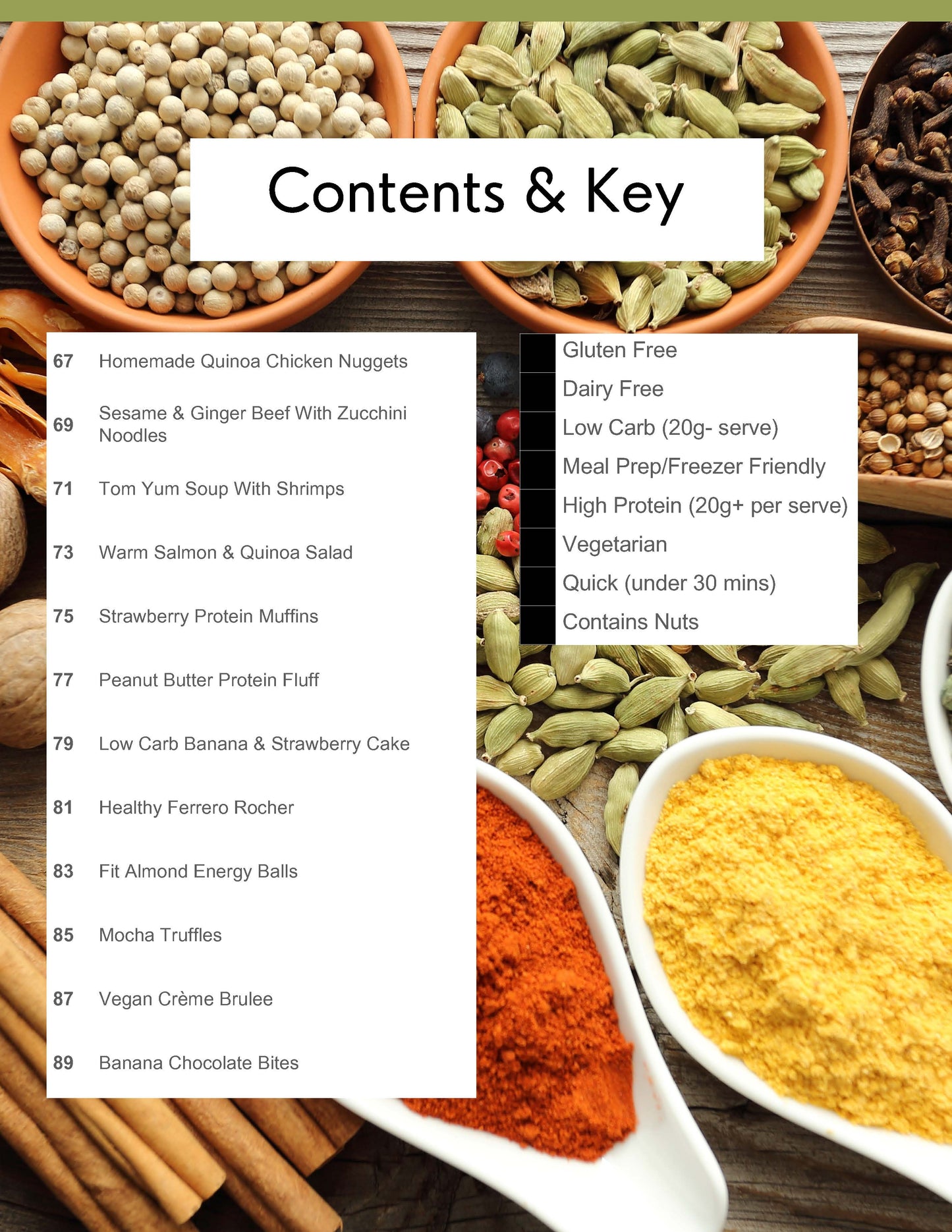 Low Carb Recipe Pack